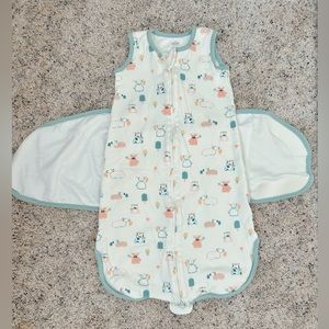 Nestdesigns swaddle sleep bag 1.0 TOG (0-6months)